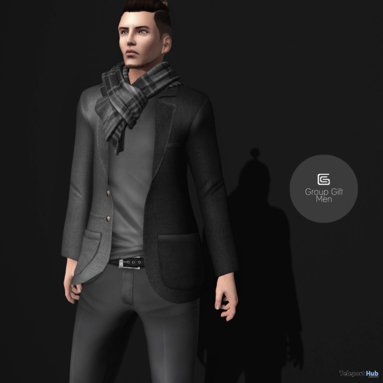 Gray & Black Suit February 2017 Group Gift by Gizza Creations ...