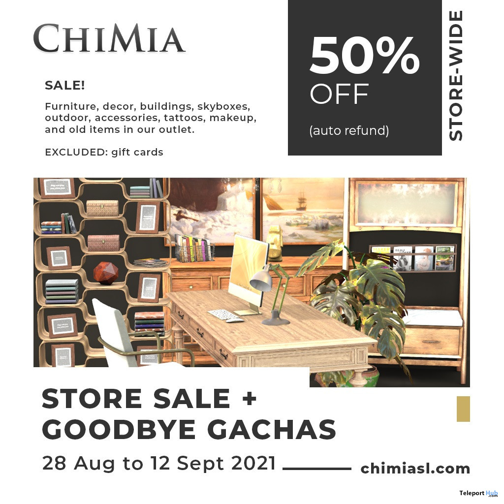 ChiMia 50% Refund Store Wide Sale 2021 - Teleport Hub - teleporthub.com