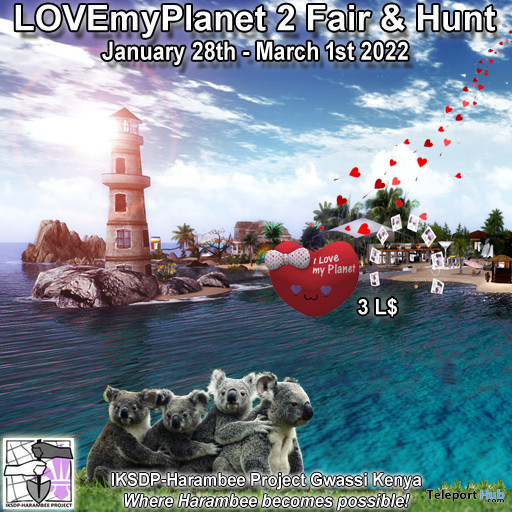 LoveMyPlanet2 Fair & Hunt 2022 - Teleport Hub - teleporthub.com