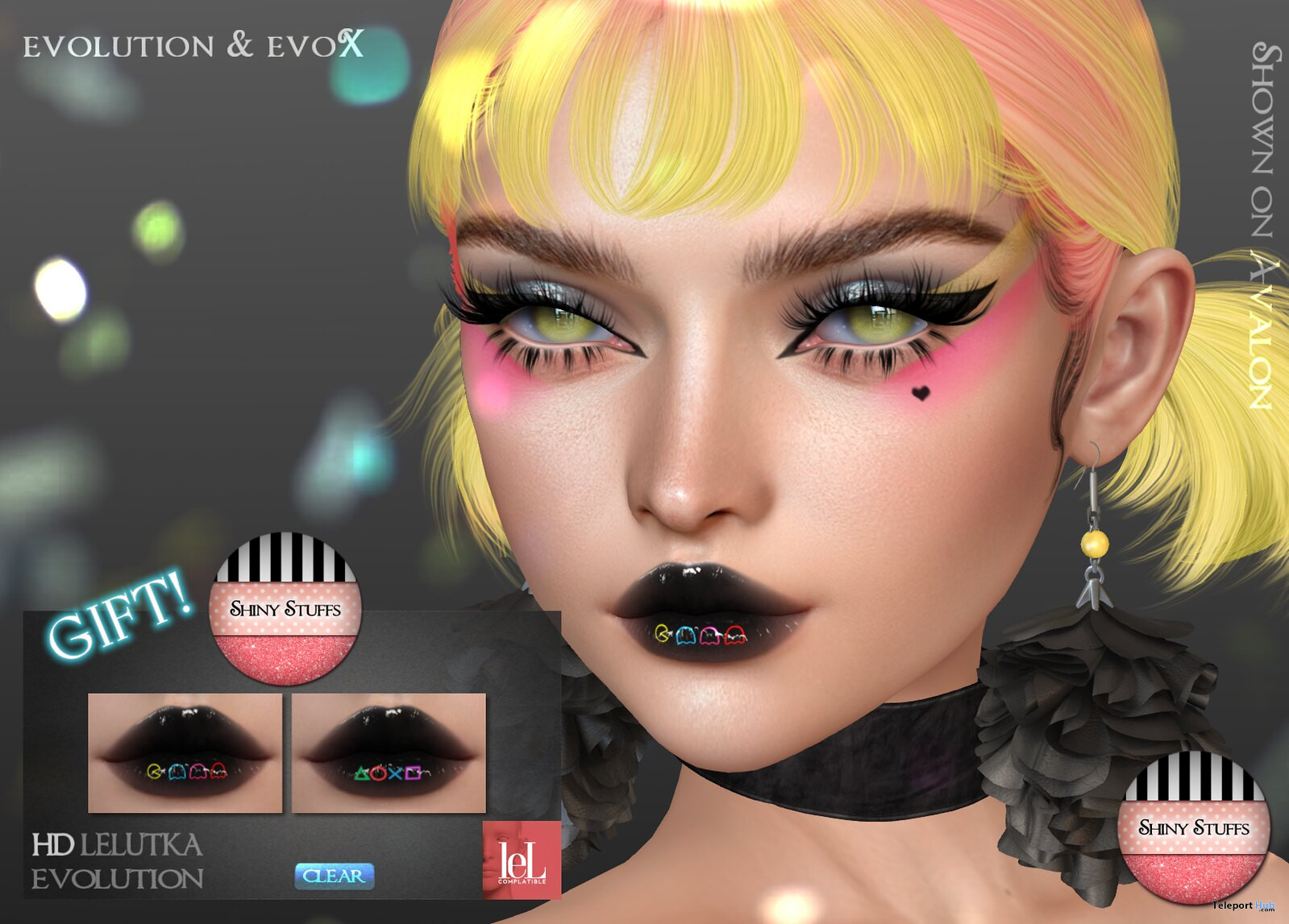 Gifty Lippies For Lelutka Evo May 2022 Gift by Shiny Stuffs | Teleport ...